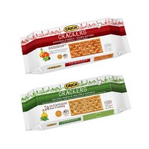 크릭 크래커 토마토 앤 바질 250g + 올리브오일 앤 로즈마리 250g, 1세트