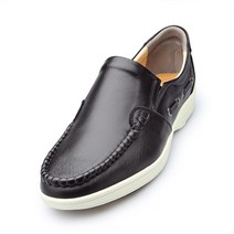 보닌 천연소가죽 콜프 슬립온 캐쥬얼화 GKF003BK