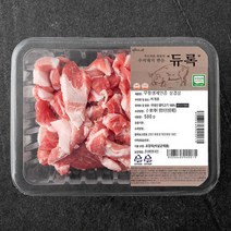 파머스팩 듀록 한돈 무항생제 인증 삼겹살 찌개용 (냉장), 500g, 1개