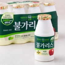 남양유업 자연의 시작 불가리스 사과, 150ml, 8개