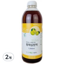 맛있는 사랑가득 황매실원액, 1000ml, 2개