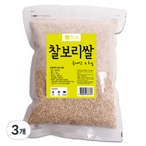 청그루 찰보리쌀, 2kg, 3개