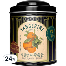 쌍계명차 마스터 캔 제주황귤 티, 2g, 24개