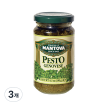 만토바 바질 페스토 제노베제, 190g, 3개