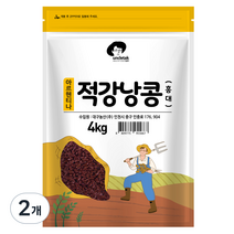 엉클탁 아르헨티나산 적강낭콩 홍대, 4kg, 2개