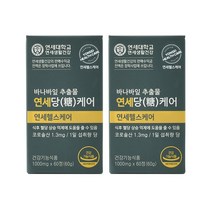 연세생활건강 당케어 60g, 60정, 2개