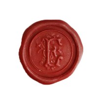 가일아트 씰 스티커 레드 알파벳, 도안 E (씰스티커 12p), 1개
