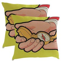 이코디 팝 컬러 쿠션커버 2입