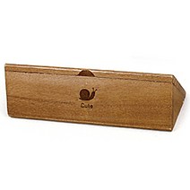 저스틴앤클로이 디자인 문구 나무필통, 큐티 2