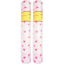 금비코리아 발포땡땡이 B 2개, 쌍하트적색