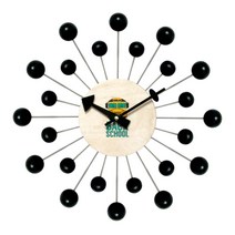 브론즈하우스 BAC-059 볼 벽시계 무소음, C