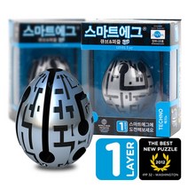 스마트에그 큐브 퍼즐 1단 LV7 테크노, 7세 이상