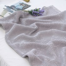 더스프링홈 모달 와플 이불, 그레이