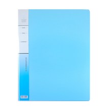 엘립스 OA 클리어 바인더 40p, 하늘, 1개