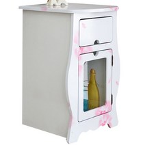 핸즈퍼니쳐 엘르 유리문협탁, 핑크꽃