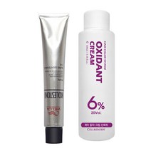 웰라 뉴콜레스톤 퍼펙트 퓨어컬러 염색제 80g + 산화제 100ml, 바이올렛 14/6, 1세트