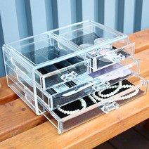 마이다락 4단 서랍식 보관함, 혼합 색상, 1개