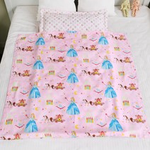 보떼하우스 인견 여름 일체형 낮잠이불 + 사계절 베개솜, 프린세스