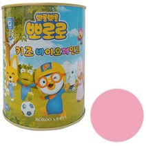 노루페인트 뽀로로 키즈 바이오 페인트, 루피분홍, 1L