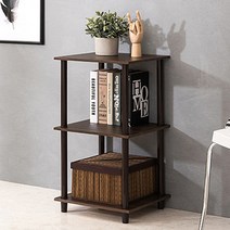 노아가구 사각선반3단, 웬지