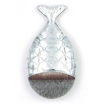 이엘피코리아 스노우 홀로그램 파운데이션 브러쉬, 실버, 1개