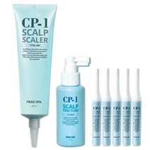 CP-1 티트리솔트 스케일러 샴푸 250ml + 티트리 두피 미스트 100ml + 티트리 스케일러 면봉 2ml x 5p, 1세트