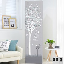 다샵 사각 스판 스탠드 에어컨커버, 시크릿가든