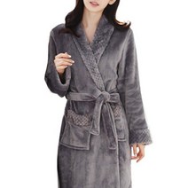 더자카 로열 스위트 샤워가운 여성용 M, Y230LBBI016, 1개