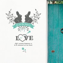 꿀밤 마이해피니스 포인트스티커, 그레이 + 민트