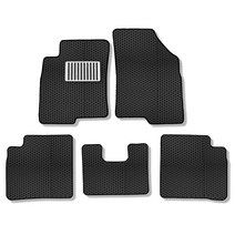 미소 이중 벌집 카매트 일반형 + 메탈 레이싱 발판 패드, 그랜저XG 2001.1~2005.3, 현대