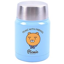릴팡 카카오프렌즈 보온 보냉 죽통, 라이언(KF6791), 350ml