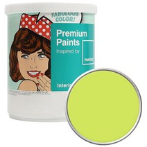 노루페인트 팬톤 내부용 실내벽면 저광 페인트 1L, 13-0550 Lime Punch
