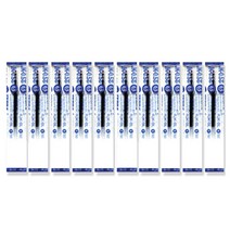 제브라 젤잉크 JK 리필심 0.5mm, 청색, 10개입