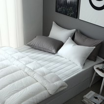 타카타카 플레인 순면 누빔패드, 화이트