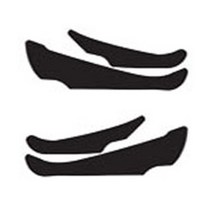 어바인클래스 벨벳 자동차 도어커버 현대, i40/i40 살룬, 블랙