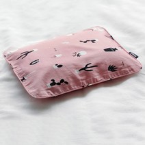 보니코리아 짱구베개 신생아용, 가드닝(핑크)