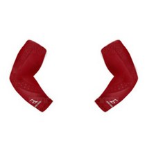 아머스킨 지구력 E50 팔꿈치 슬리브 세트, 다크 스칼렛