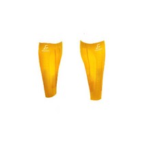 아머스킨 지구력 종아리 슬리브 E50, 골드 옐로우