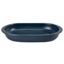 페자로 로씨니 미디엄 오벌 오븐 팬 29 x 18.5 cm, 시 블루(GRSAL2900), 1개
