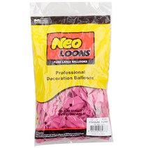 네오룬즈 13cm 라운드풍선, 스탠다드 푸치샤, 100개입