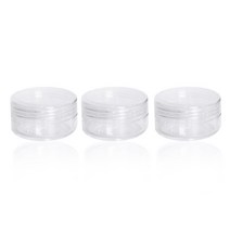 이글코리아 원형크림 용기 세트 10g, 혼합 색상, 3개입