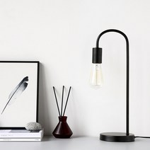 마켓비 STRIT 단스탠드 E26 KS2139T, 앤틱블랙