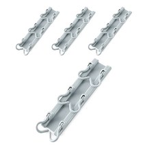 블럭마트 주방 조리도구 다용도걸이, 블루, 4개입