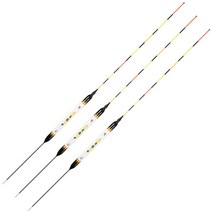 나루예 황룡 전자 낚시찌 대 S210, 혼합 색상, 3개입