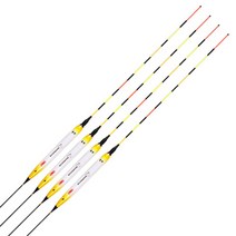 나루예 명작 화사 전자 낚시찌 대 S200, 혼합 색상, 4개