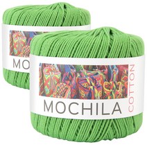 브랜드얀 모칠라코튼 뜨개실 2볼, 텔리브, 200m