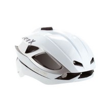 랭킹헬멧 R1X 에어로 헬멧, white + silver