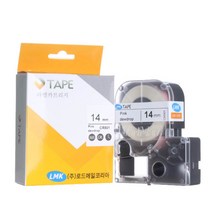 로드메일코리아 LMK 라벨테이프 CR501 Pink Dewdrop/검정글씨, 1개