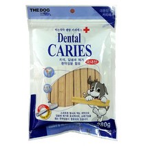 더독 먹는치약 덴탈 카리에스 강아지껌 280g, 밀, 1개