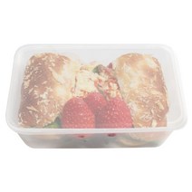 피크닉하우스 내열1칸일회용도시락, 10개입